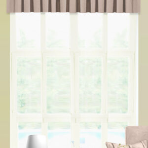Tab Top Valance (Rod Mounted)